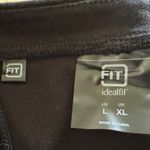 Ideal fit cropped cutout black sweatshirt size large Photo 2