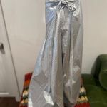 COS Womens Metallic Striped Wrap Skirt Size 12 Photo 8