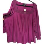 Lane Bryant NWT  Square Neck Lace Trim Popover Blouse Top‎ 26/28 Photo 10