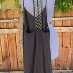 MLV Collection MLV black silk Dorane T-Back Halter Mini dress XS Photo 8