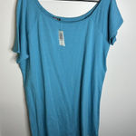 Torrid Women's NEW  Size‎ 1 Teal Callie Tshirt Dress Short Sleeve Photo 0