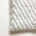 Urban Outfitters Gray White Infinity Eyelash Scarf Photo 1