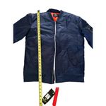 Asstseries Militare Women’s Bomber Jacket Windbreaker Blue Lightweight Size XL Photo 9