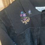 Alfred Dunner FINAL MARKDOWN  Black Top with Colorful Embroidery medium Photo 1