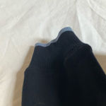 Coach : Navy Blue sweatshirt- Raccoon Design- Leather & Shearling- XS Photo 4