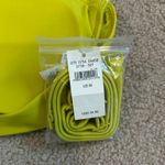 Aerie NWT  Twist Bandeau Bikini Top Women's Bright Green Surf Strapless Size M Photo 6