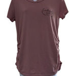 Ragdoll  Medium Maternity Pink Psalm 139.14 Wonderfully Made Ruched Shirt Photo 0