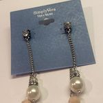 Simply Vera - Vera Wang $14.00 MSRP NWT Earrings Pierced Beaded Dangle Photo 6