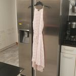 Ted Baker đź’• LONDONđź’• Sasski Pleated Maxi Dress ~ Light Pink US 8-10 NWT Photo 10