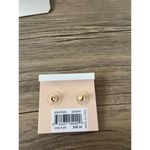 Rebecca Minkoff Pearl Beaded Chain GOLD Earrings E33021R1 Photo 1