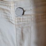 Paige Nellie Culotte Jeans Crisp White Wide Leg Crop Size 31 Photo 3