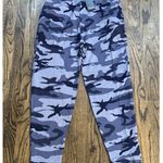Rails Oakland Sweatpant Blue Indigo Camo Size Large Pull On Drawstring Photo 1