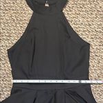 Lulus  Black Halter Mini Dress, Size M Photo 8