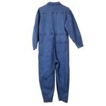 Something Navy Cotton Blend Denim Boilersuit Overall Jeans with Pockets Photo 5