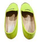 Giuseppe Zanotti Neon Croc Embossed Leather Smoking Slippers Size 36 (6 US) Photo 7