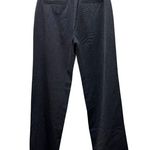 Theory Womens Wool Blend Wide Leg Charcoal Dress Pants Size 4 Photo 1