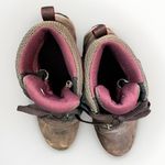 Timberland  Norwood 9505A Womens‎ Brown Leather Lace Up Hiking Boots Size 7 Photo 4