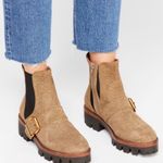 Free People X Jeffrey Campbell City Vibes Snake Moto Boots Photo 0