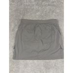 Athleta Women's Trekkie 2.0 Hiking Skort Skirt Size 8 Gray Photo 3