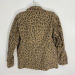 Frame  Cheetah Cargo Print Service Jacket Size XS Photo 7