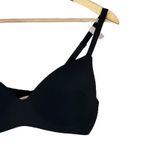 Victoria's Secret NWT Bra Womens 36C Black Adjustable Straps Minimalist Everyday Photo 2