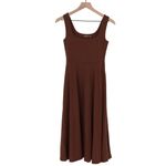 American Giant Women's Flex Dress Size XS Made With USA Brown Photo 1