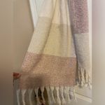 Gentle Fawn NWT  Pink Cream Colorblock Cozy Scarf Photo 1