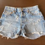 Levi's Distressed Denim Shorts Photo 0