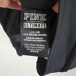 PINK - Victoria's Secret Victoria's Secret PINK Ultimate High Neck Mesh Sports Bra Black Back Clasp Large Photo 3