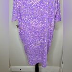 LuLaRoe  Discontinued Irma Top in Purples, Pink, Yellow, Lavender & White Size L Photo 5
