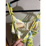 Caribbean Joe Yellow Floral Swimsuit Top Woman’s Size 10 NEW Top Only Photo 5
