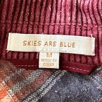Skies Are Blue  Mulberry Corduroy & Flannel Jean Jacket Style Jacket Size Medium Photo 7