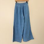 Aerie  Gauzy High Waisted Pool Party Pant Slit Side Wide Leg Size M Photo 8