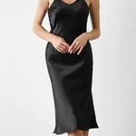 NWT J.ING Silky V neck Slip Midi Dress Size L Size L Photo 0