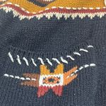 Erika  SZ S ZIP UP SWEATER CARDIGAN BLACK & FALL‎ COLORS PREOWNED Photo 8