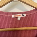 Sundry  Henley ribbed mini dress Photo 3