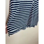 Abercrombie & Fitch NWT  Womens Top Short Sleeve 100% Cotton Blue White Striped Photo 1