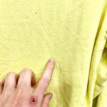 Max Studio  Sweater Women Size Xl Long Sleeve Round Neck Straight Hem Yellow Photo 4