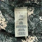 Joie NWT  Baltic Print Silky Sleeveless Keyhole Back Floral Top Smocked Size XXL Photo 5