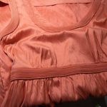 Calypso St. Barth NEW 100% Silk Mini Dress, Tangerine orange, S Photo 14