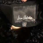 Sam Edelman  Black Teddy Jacket with faux fur Trim Photo 5