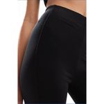 & Other Stories & Other Stories Capri Pants Front Pockets Concealed Zip Hem Splits Black Sz 10 Photo 3