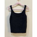 SKIMS New cozy knit boucle tank tops in Black Size 2X-3X Soft Cozy Photo 5