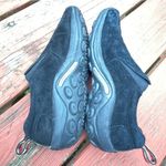 Merrell  Women’s Jungle Moc Slip On Loafers 7 Black Suede OrthoLite Comfort Photo 1