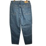 NEW LL Bean Original Fit Relaxed Blue Jeans Women 14 Flannel Lined Comfort Waist Photo 12