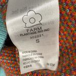 Farm Rio  Amazon Mushroom Embroidered Sweater size small Photo 10