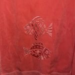 Johnny Was T-Shirt Coral Fish Appliqué Drop Waist Dress Photo 4