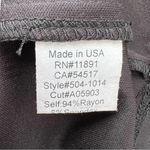 Bailey 44‎ Layered Tent Overlay Lace Trim Dress Size Medium Black Rayon Photo 3