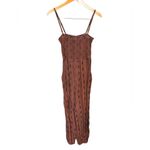 Anthropologie Balloon-Leg Jumpsuit XS Women Casual Smocked One Piece Photo 1