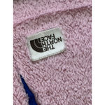 The North Face Campshire Hoodie Womens Medium Pink Green Colorblock Fleece Photo 3